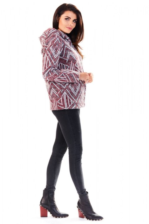 Kurtka Damska Model M144 Wzór Bordo - Infinite You