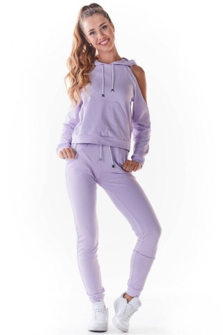 Spodnie Dresowe Model M240 Violet - Infinite You