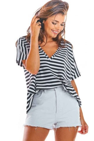 Bluzka Model M203 Paski Black - Infinite You
