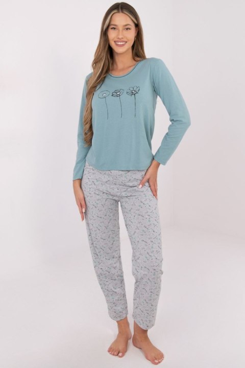 Piżama Damska Model DU-PI-FP-003.99P Mint - Forever Pink