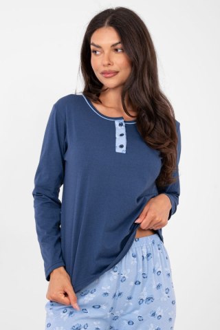 Piżama Damska Model DU-PI-FP-007.69 Dark Blue - Forever Pink