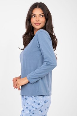 Piżama Damska Model DU-PI-FP-007.69 Grey/Blue - Forever Pink