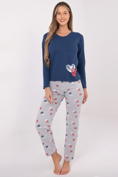 Piżama Damska Model DU-PI-FP-009.84 Dark Blue - Forever Pink