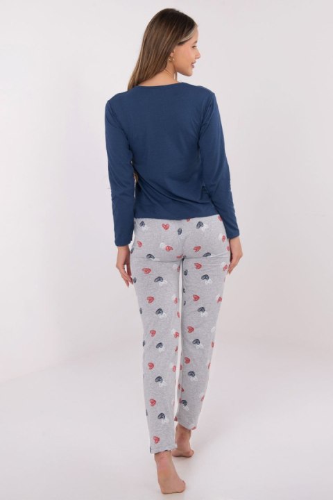 Piżama Damska Model DU-PI-FP-009.84 Dark Blue - Forever Pink