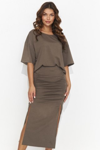 Spódnica Komplet Model NU464 Brown - Numinou