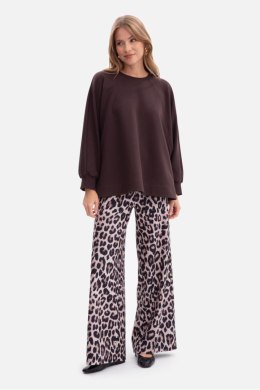 Bluza Damska Model B306 Gorzka Czekolada - BeWear