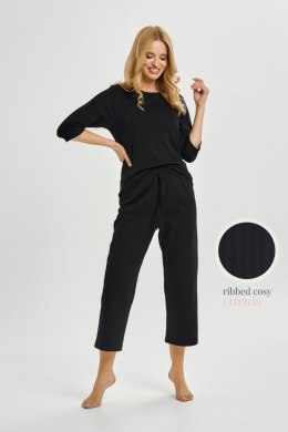 Piżama Damska Model Melania 3445 Black - Taro