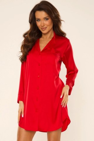 Koszulka nocna Koszula Nocna Model Codrelia 760 Red - De Lafense