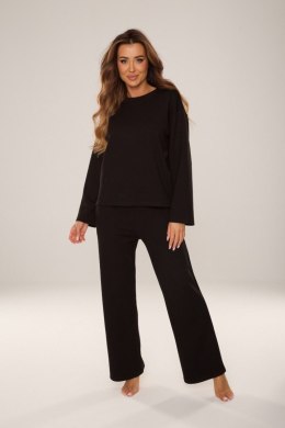 Spodnie Dres Damski Model Butter 886 Black - De Lafense
