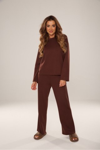 Spodnie Dres Damski Model Butter 886 Czekolada - De Lafense