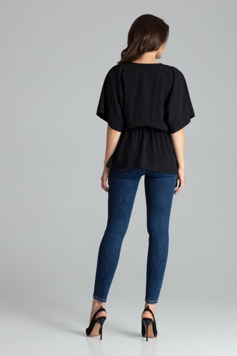 Bluzka Model L063 Black - Lenitif