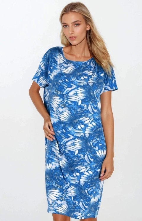 Koszulka nocna Koszula Nocna Model Island Vibes 220593 Blue - Momenti Per Me