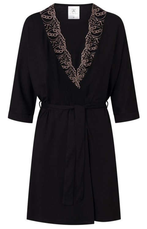 Szlafrok Damski Model Sensuella 172556 Black - Momenti Per Me