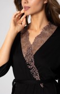 Szlafrok Damski Model Sensuella 172556 Black - Momenti Per Me