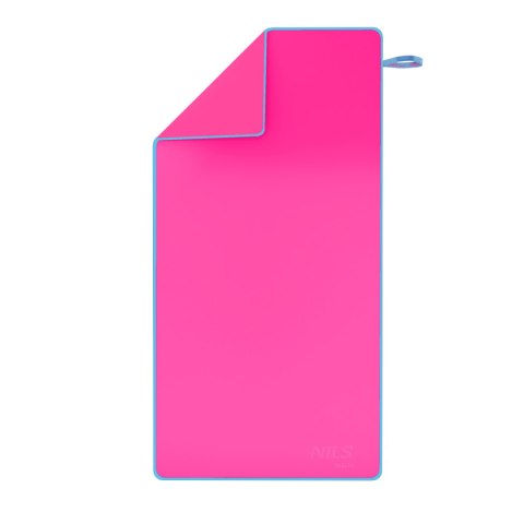 NAR11 RÓŻOWY RĘCZNIK Z MIKROFIBRY 140x70 cm NILS AQUA