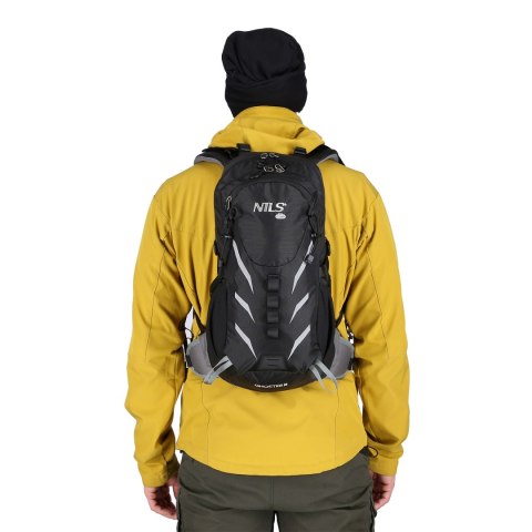 NC1942 PLECAK TURYSTYCZNY CZARNY GHOSTER 20L NILS CAMP