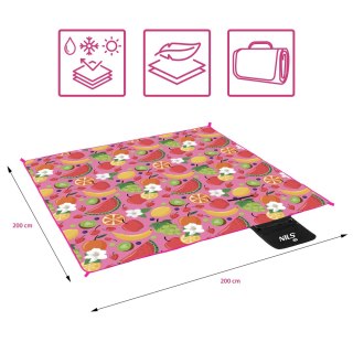 NC2223 KOC PIKNIKOWY OWOCE 200x200 PE ALU NILS CAMP