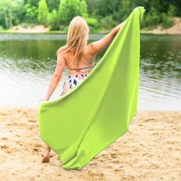 NCR12 ZIELONY RĘCZNIK Z MIKROFIBRY 180x100 cm NILS