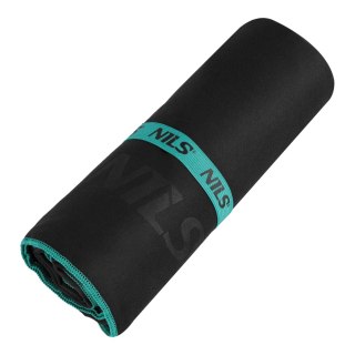 NCR13 CZARNY RĘCZNIK Z MIKROFIBRY 200X90 cm NILS