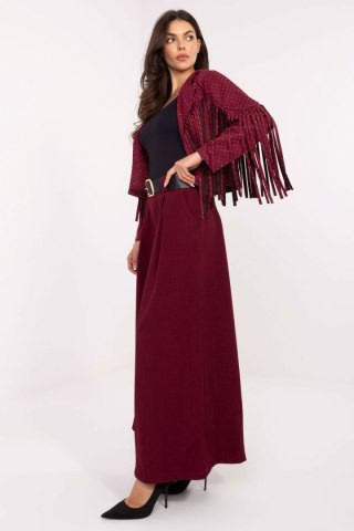 Spodnie Damskie Model IT-SP-19963.09P Bordo - Italy Moda