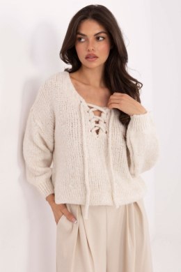 Sweter Damski Model MI-SW-0919.18 Light Beige - Italy Moda