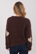 Sweter Damski Model MO-SW-1216.71 Brown - Italy Moda