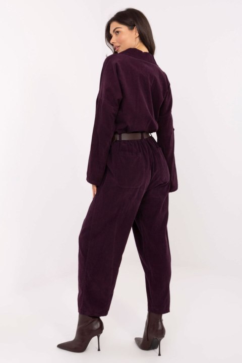 Spodnie Damski Model IT-SP-258009.83 Dark Violet - Italy Moda