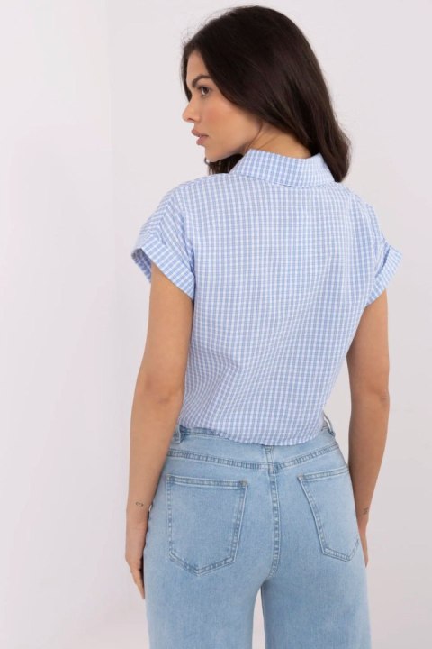 Bluzka Damska Model NM-BZ-KA-01147.62P White/Blue - NM