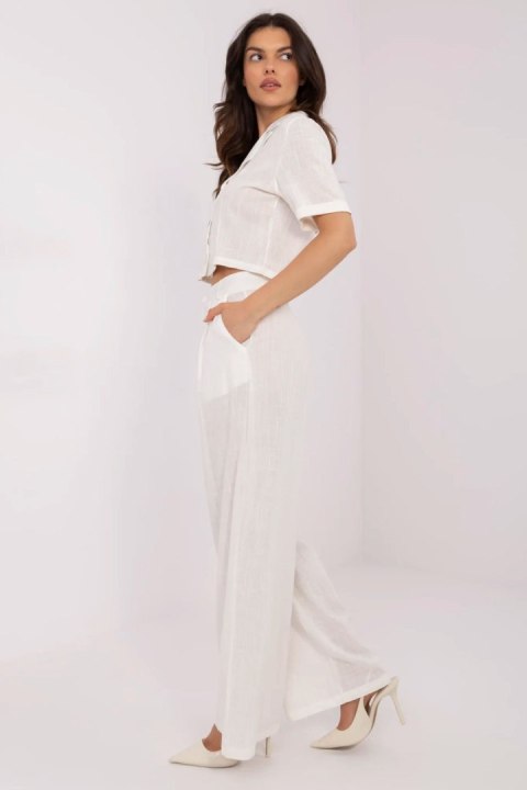 Spodnie Komplet Model NM-KMPL-JK62579.09 Ecru - NM