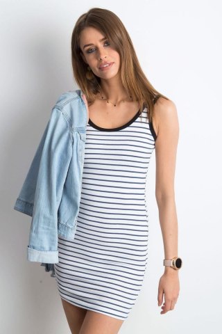 Sukienka Model YP-SK-wmu0537-3.94P White/Blue - Yups