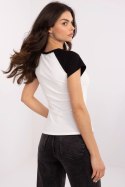 T-shirt Damski Model NM-TS-V7939.50 White/Black - NM
