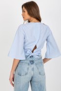 Bluzka Model LK-BZ-506243.78 White/Blue - Lakerta