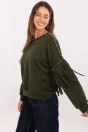 Bluza Damska Model IT-BL-21731.85 Khaki - Rue Paris