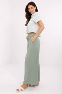 Spodnie Damskie Model D73761M62237B Pistacja - Sublevel