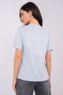 Tshirt Damski Model D12022M02853A Light Blue - Sublevel