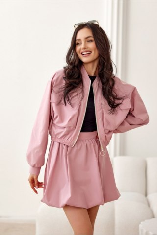 Kurtka Damska Model Paula ROZ KUR0030 Pink - Roco Fashion