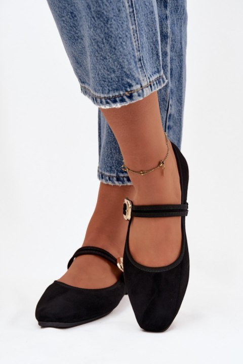 Baleriny Model Adelora 21-39 Black - Step in style