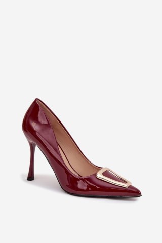 Szpilki Model Paivelle 9774 Bordo - Step in style