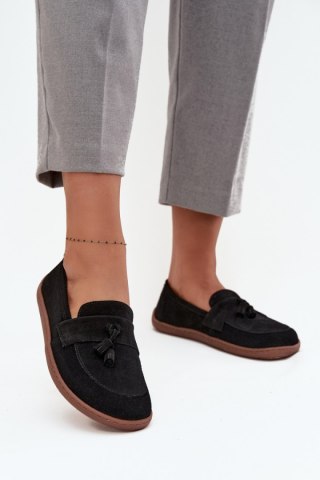 Mokasyny Model Zazoo 322 Black - Step in style