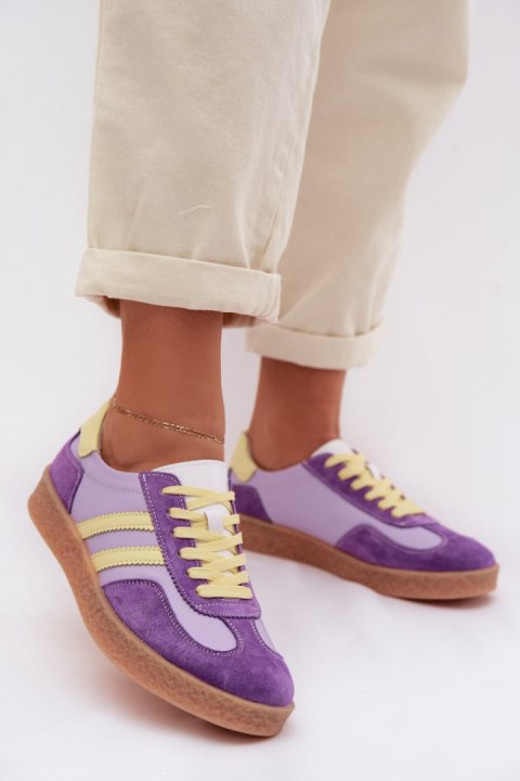 Buty Sportowe Model S.Barski LR61-7059 Violet - Step in style