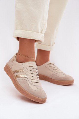 Buty Sportowe Model S.Barski LR61-7059 Beige - Step in style