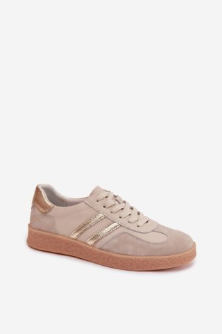 Buty Sportowe Model S.Barski LR61-7059 Beige - Step in style